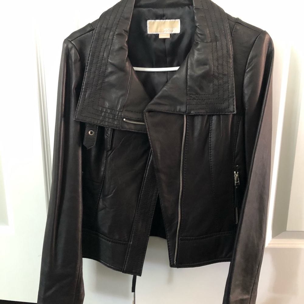 Michael Kors leather jacket